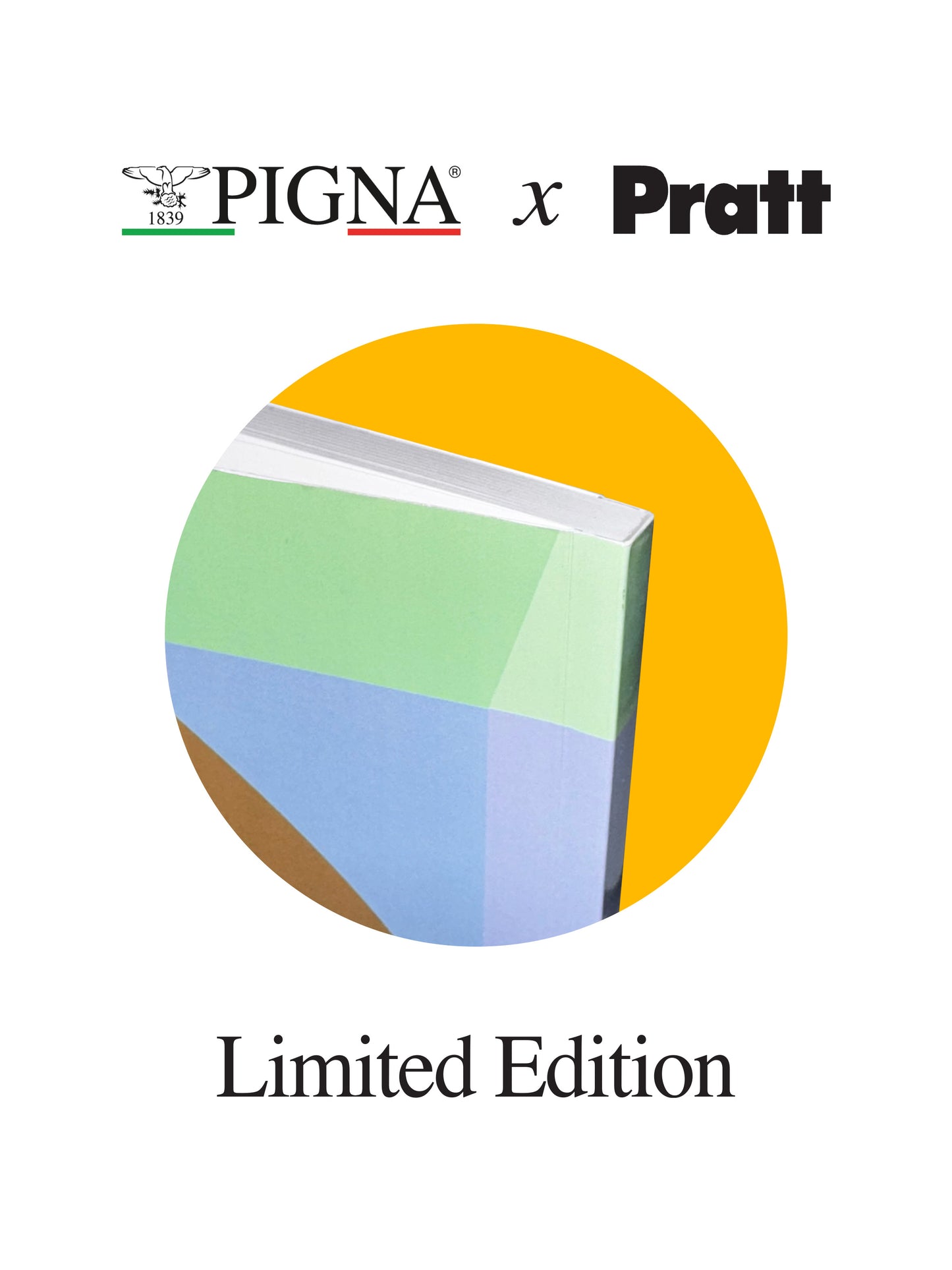 Pigna X Pratt Notebook - Soft Cover
