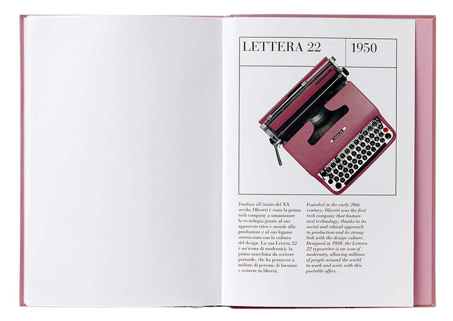 Olivetti Tribute Notebook - Lettera 22 - Soft Cover