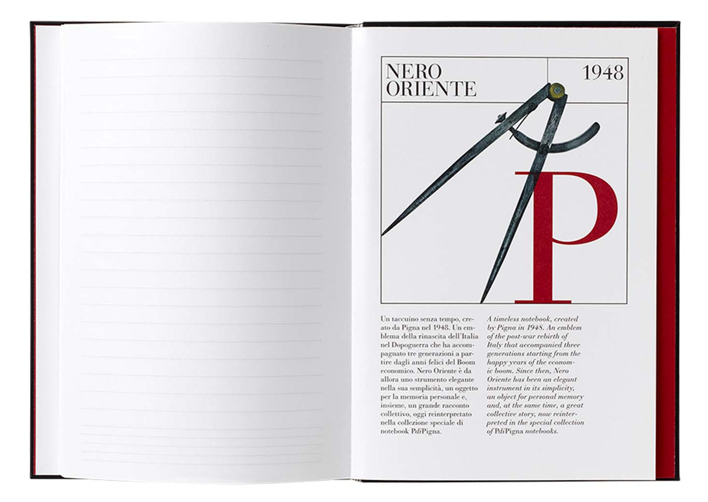 Nero Oriente Notebook - Soft Cover