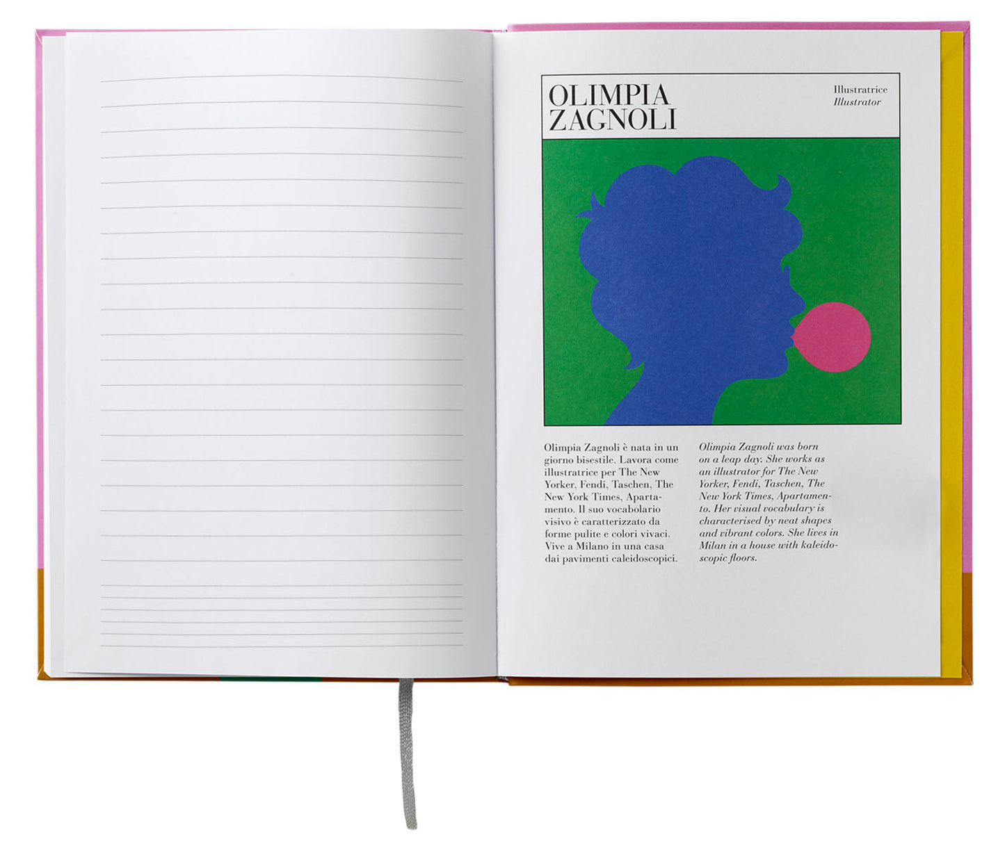 Olimpia Zagnoli Notebook - Soft Cover