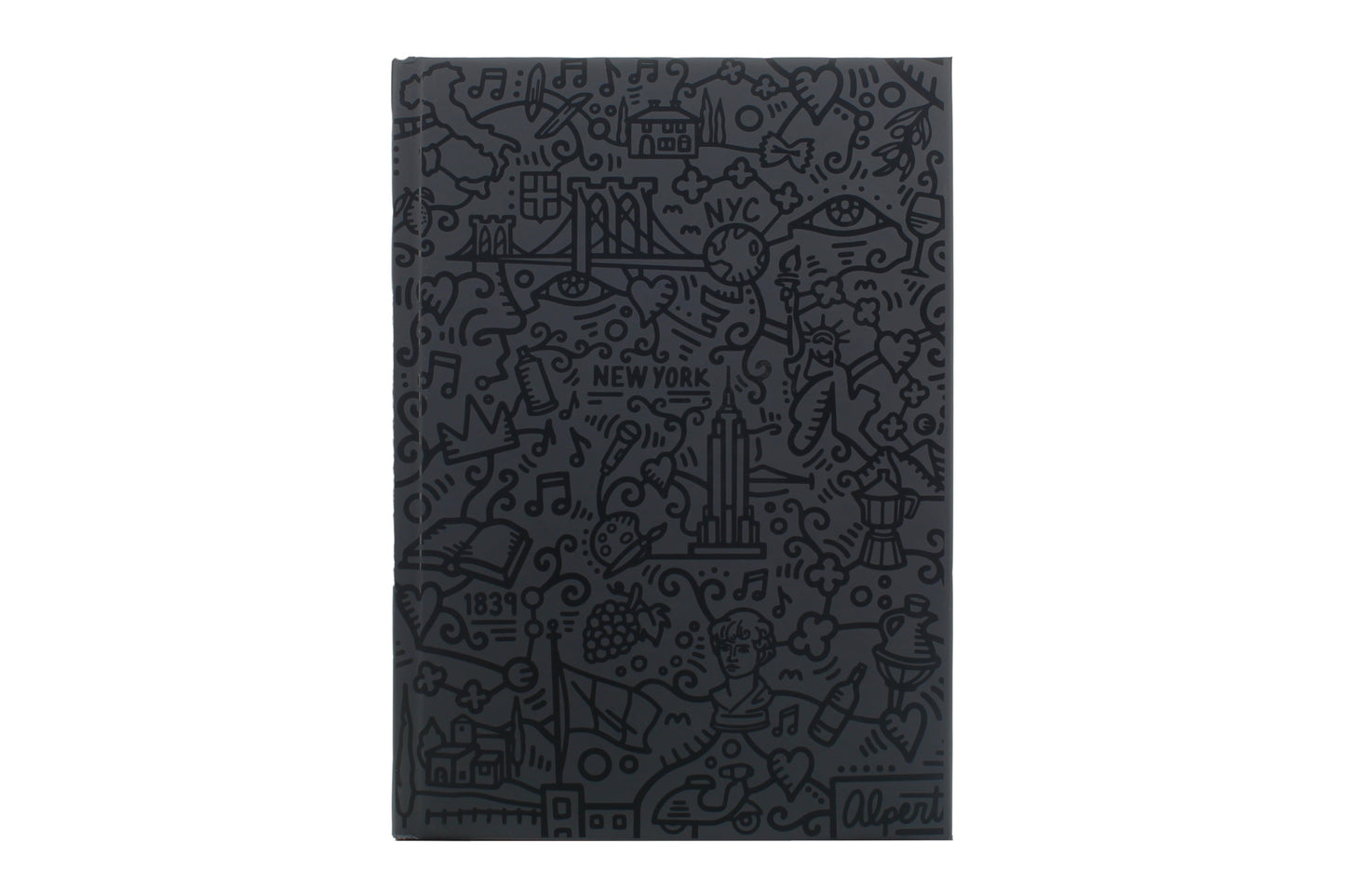 Alex Alpert 2-in-1 Notebook - Hard Cover
